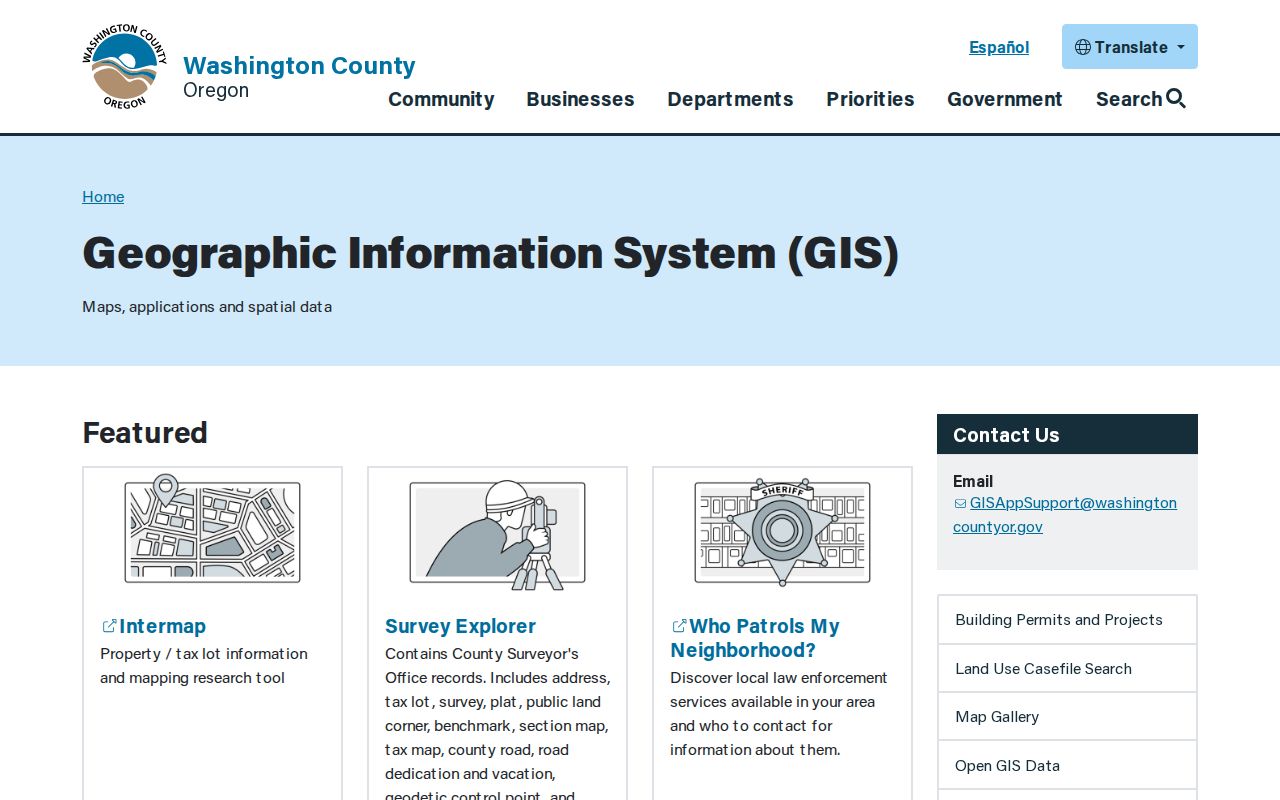 Tualatin resident directory Washington County GIS hub